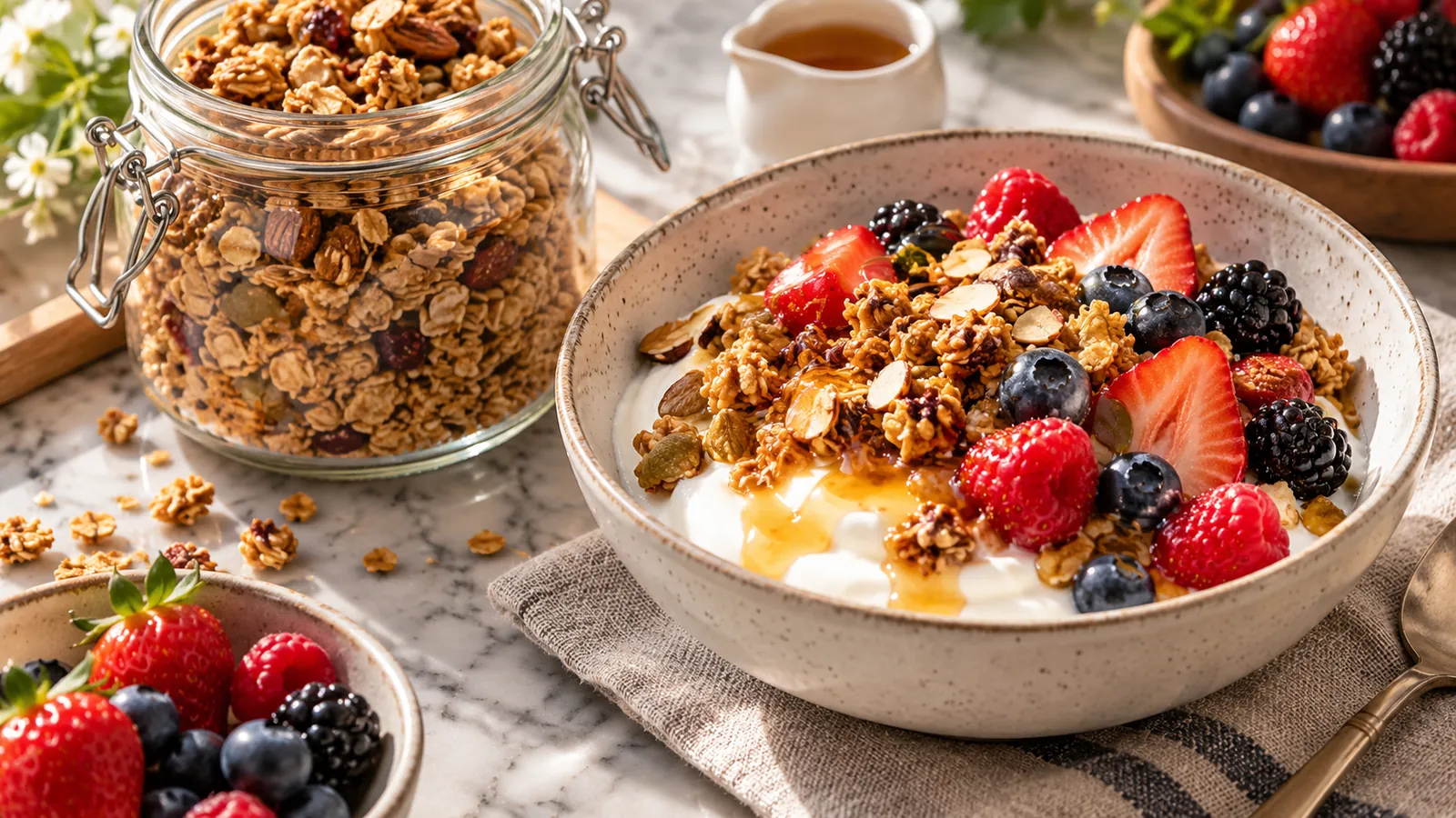 Domácí granola s kokosovým cukrem