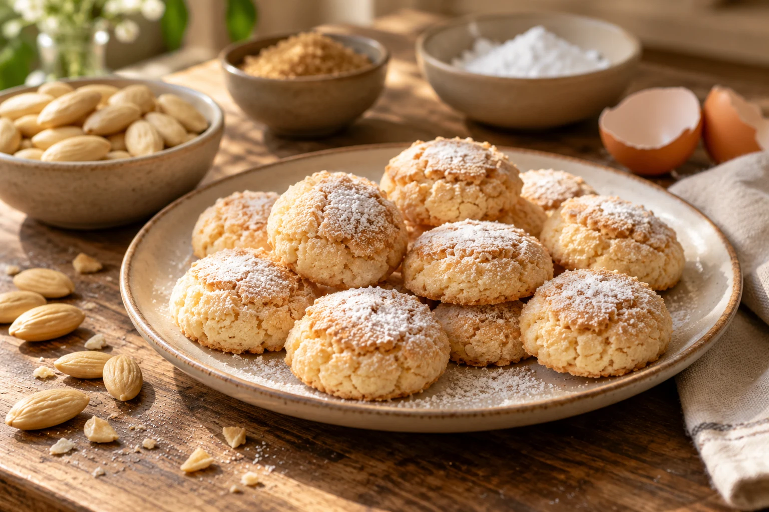 Mandlové macarons