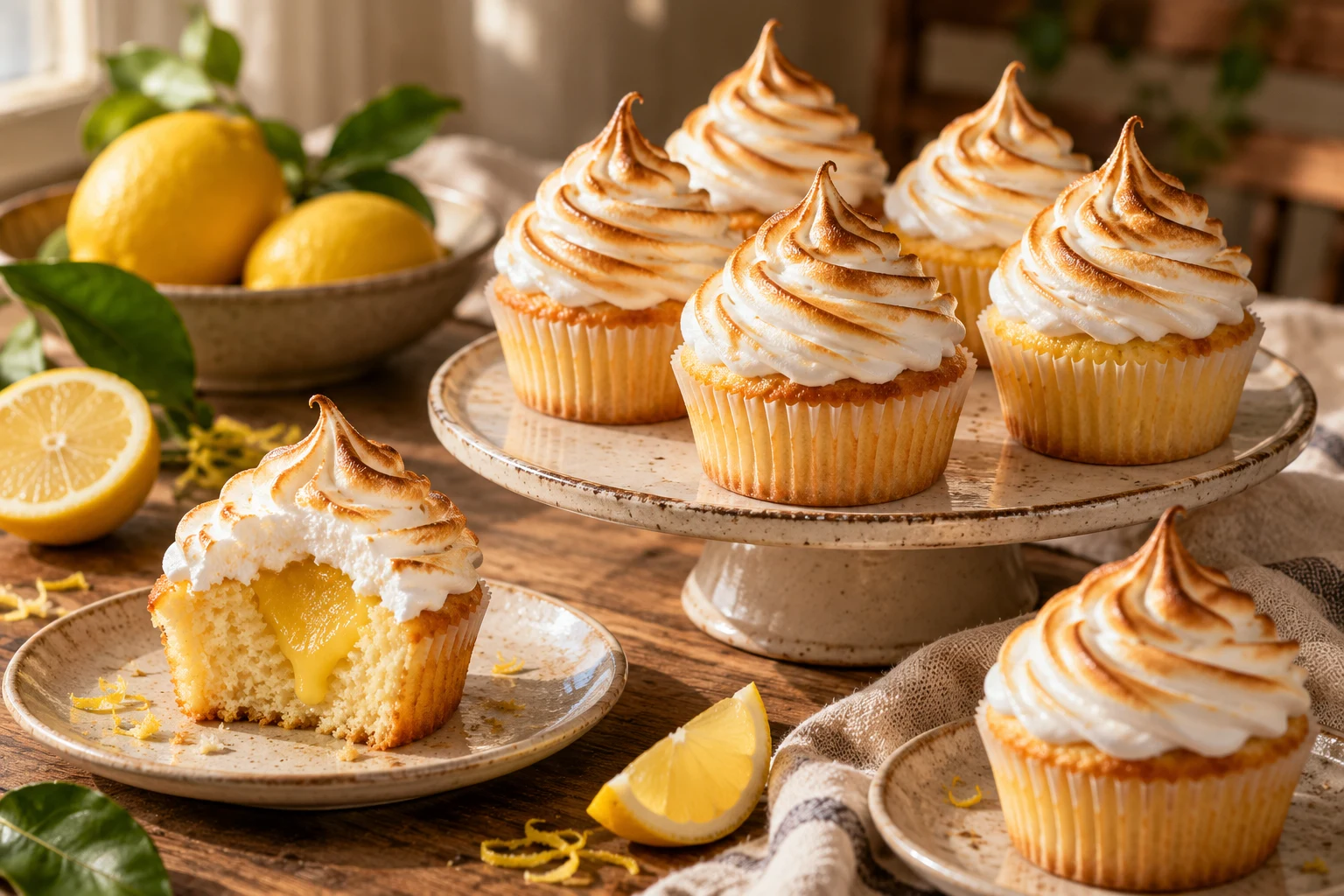 Citronové cupcakes od Petry