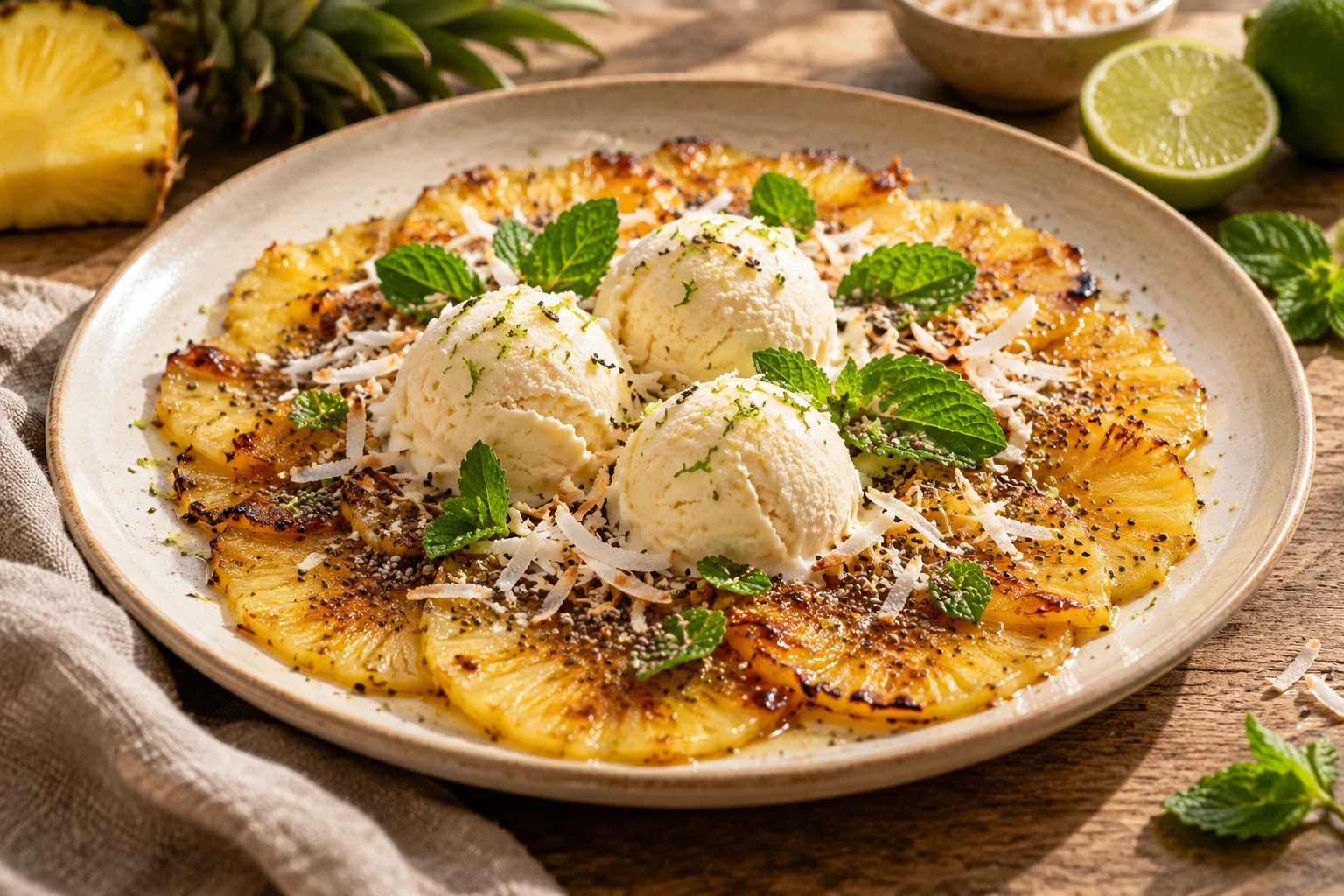 Karamelizovaný ananas