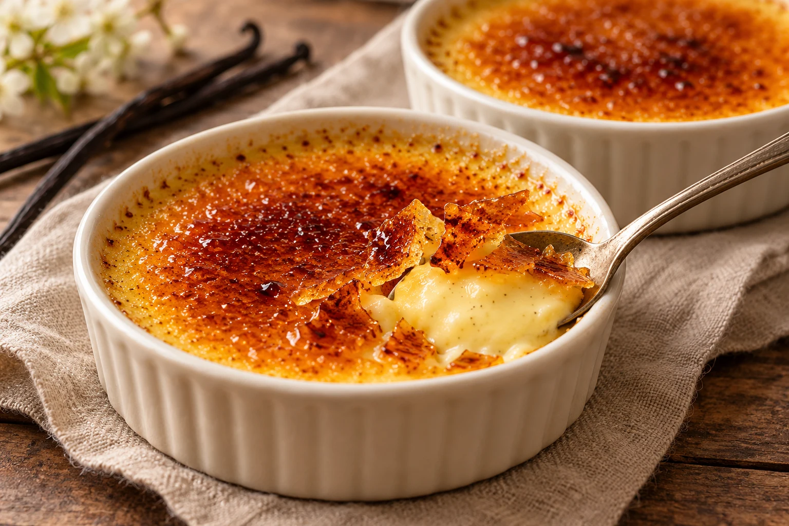 Crème brûlée s křupavou krustou